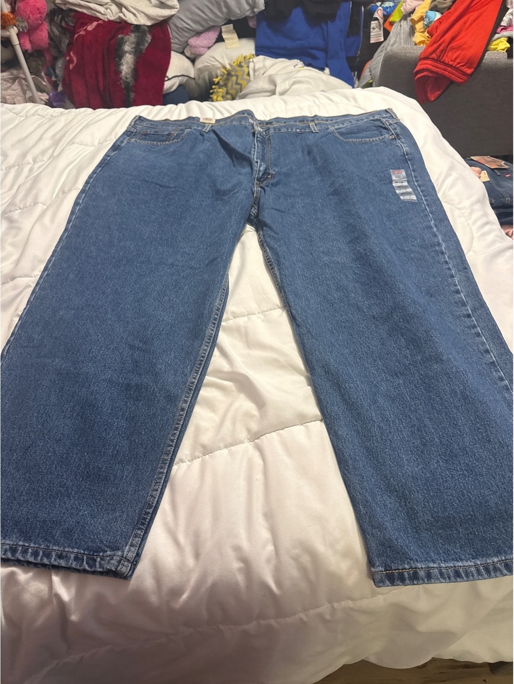 Levi's 550 Relaxed Fit Jeans Big & Tall 56x30 Tapered Leg